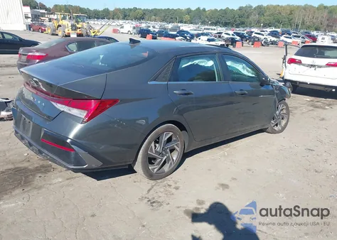 2024 Hyundai Elantra Sel из США, поврежденный, VIN KMHLS4DG7RU687484